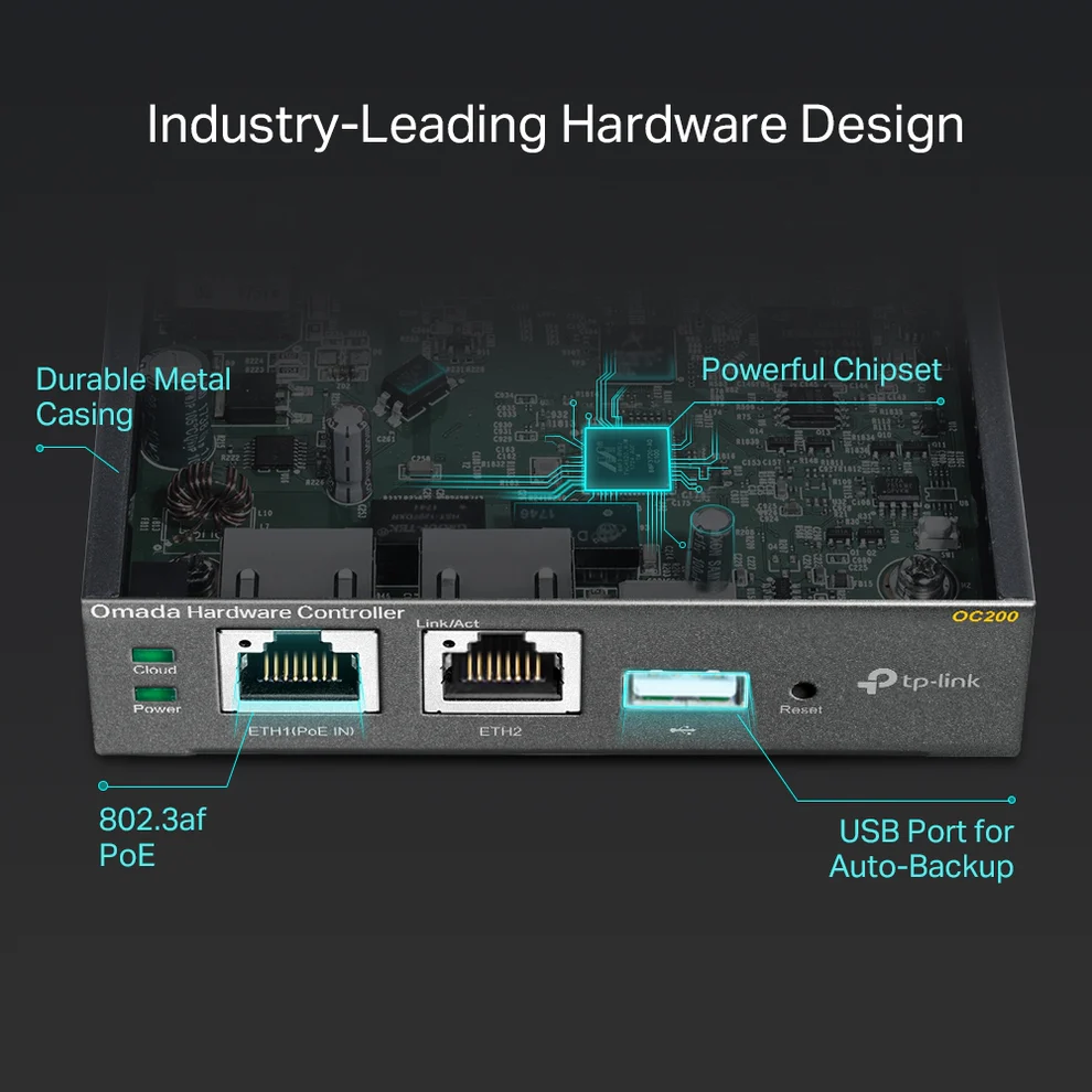 TP-Link Omada OC200 Hardware Controller V3 - Image 4
